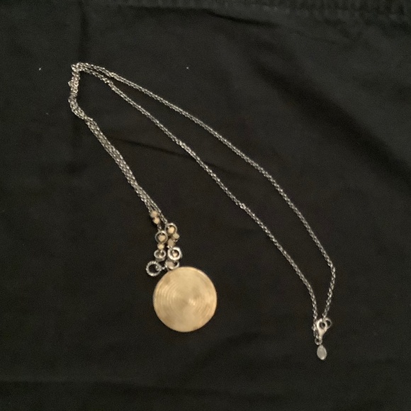 Silpada sundial medallion necklace - Picture 2 of 2